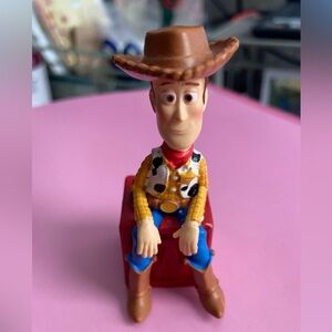 Cowboy Action Figure with Yellow and Blue Outfit